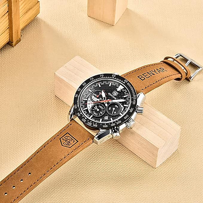 Montre Benyar Tesly Pour Homme Etanche Chronographe