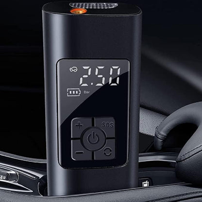Pompe à air portable tesly  avec écran LCD numérique