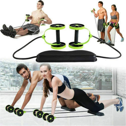 Roue d'exercice abdominale Tesly multifonctionnelle