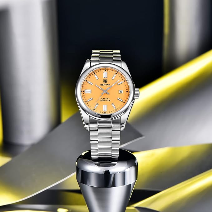Montre de luxe Benyar Tesly  étanche en acier inoxydable