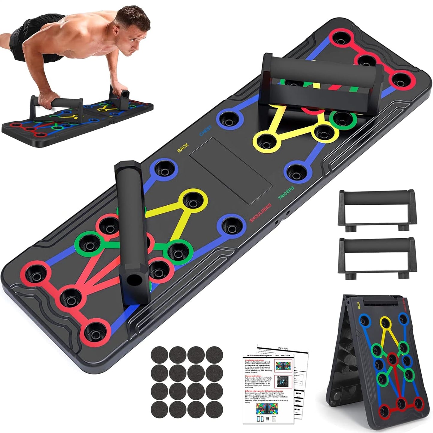 Barre de pompes Tesly multifonction 14 en 1