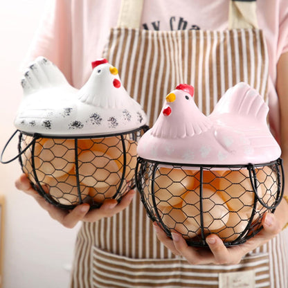 Panier à œufs tesly rustique
