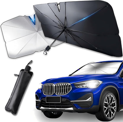 Pare-soleil pliable Tesly pour pare-brise de voiture