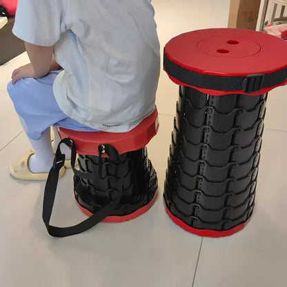 Tabouret tesly pliant portable et réglable