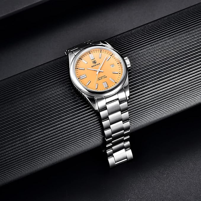 Montre de luxe Benyar Tesly  étanche en acier inoxydable
