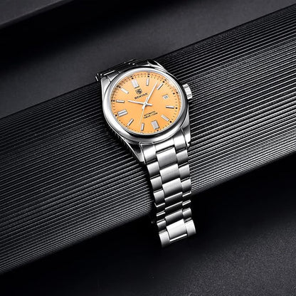 Montre de luxe Benyar Tesly  étanche en acier inoxydable