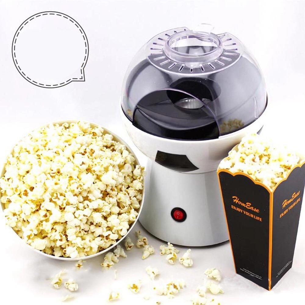 Machine à Pop-Corn Air Chaud Sans Huile – Popcorn Maker Sain Rétro