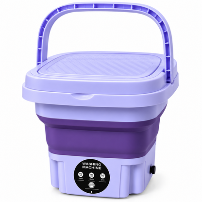 Machine à Laver Pliable Portable 12 L – Compacte, Multifonction et Gain de Place