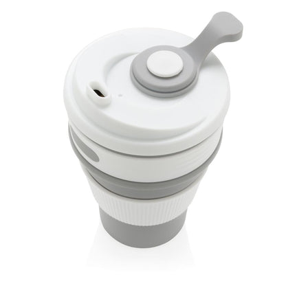 Gobelet de voyage Tesly pliable en silicone
