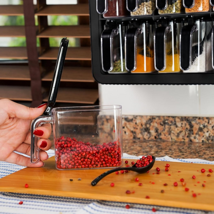 Étagère à épices Tesly pour 12 pots