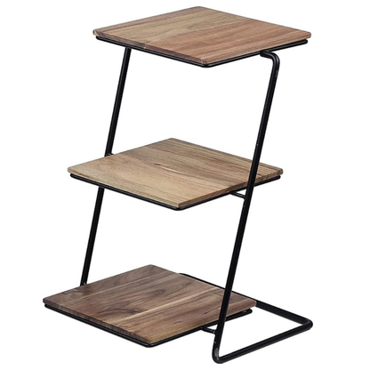 Tesly Luxury Wooden Pedestal Cake Stand
