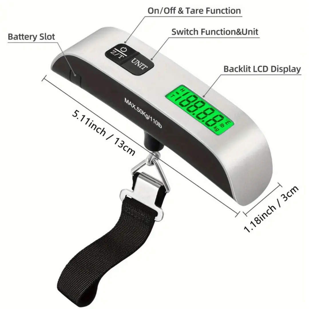 Tesly balance de pesage numérique portable