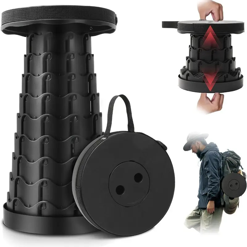 Tabouret tesly pliant portable et réglable