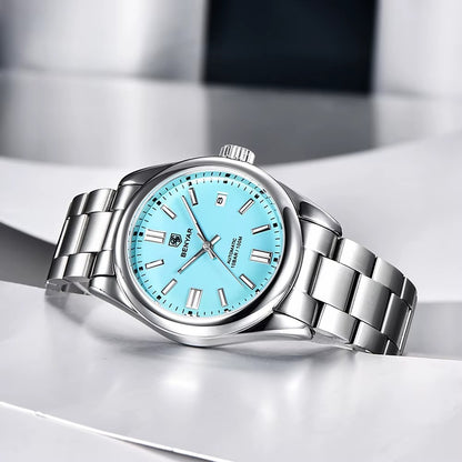 Montre de luxe Benyar Tesly  étanche en acier inoxydable