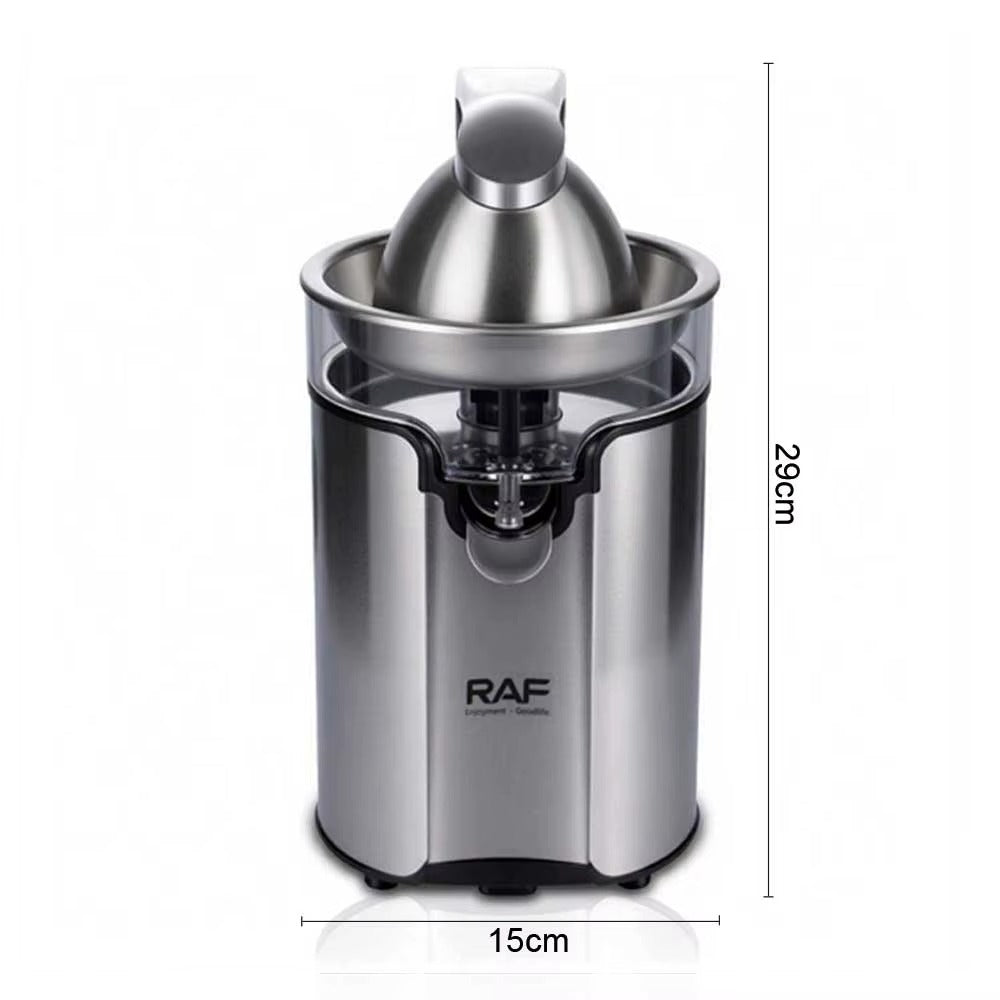 Presse-Agrumes Électrique RAF Inox – Orange & Citron