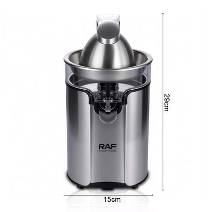 Presse-Agrumes Électrique RAF Inox – Orange & Citron