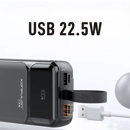 Powerbank TESLY 20000mAh – Batterie Externe Luxe 20W PD