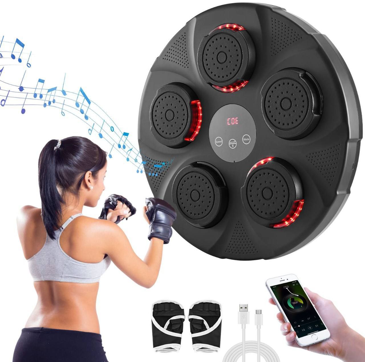 Tesly intelligente Entraîneur de boxe musical intelligent